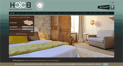 Desktop Screenshot of hotelscharmebretagne.com